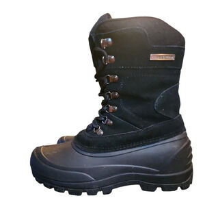 Field & Stream Black Thinsulate Lined Pac snow Boot fisherman woman size 7 Kid 5